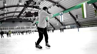 Freestyle Ice Skating London  PreLockdown Freestyle 2020 [upl. by Olcott]