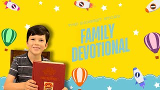 The Biggest Story Family Devotional [upl. by Annora361]