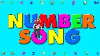 Numbers Song  Children Song [upl. by Anialad]