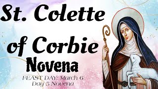 St Colette Novena  Day 5  Patron of women seeking to conceive Expectant Mothers Sick Children [upl. by Arikat]