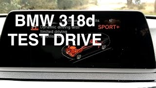 BMW 318d 2017 model Test drive [upl. by Jedediah]