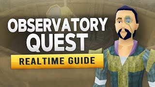 RS3 Observatory Quest – Realtime Quest Guide OUTDATED [upl. by Noellyn]