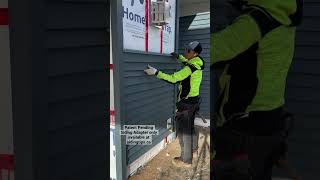 Easy vinyl siding installation Turn the Dewalt Roofing nailer into a vinyl siding nailer [upl. by Sosthina]