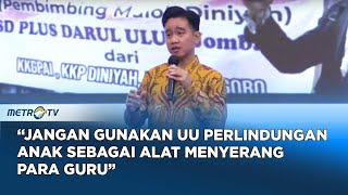 FULL Arahan Wapres Gibran di Rakor Evaluasi Kebijakan Pendidikan Dasar dan Menengah [upl. by Jeffrey]