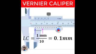 Vernier Caliper  How to read vernier caliper shorts [upl. by Halbeib]