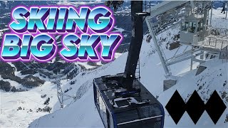 Skiing Big Sky 2024 [upl. by Nagem]