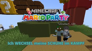 Ich WECHSEL meine SCHUHE im KAMPF  Minecraft Mario Party [upl. by Pentheas982]