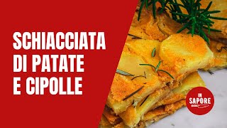 Schiacciata di patate e cipolleRICETTA [upl. by Luing794]