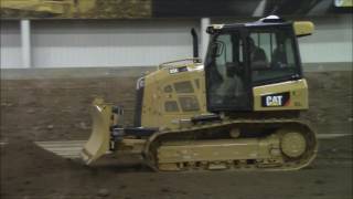 Caterpillar D5K2 with Grade Slope Assist and Grade Control 3D demo [upl. by Pellegrini774]