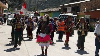 PACHAQUES DANZAS FIESTA DE AGOSTO 2015 SIHUAS  ANCASHPERU [upl. by Dlabihcra]