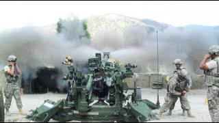 M777 Artillery Engages Taliban With Direct Fire [upl. by Clio692]