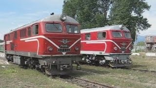 Bulgaria The Rhodope Mountain scenic 760mm narrow gauge railway Septemvri to Bansko amp Dobrinishte [upl. by Aliab]