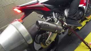 Fast Bikes 2013 Honda Fireblade  On The Dyno [upl. by Nyrem521]