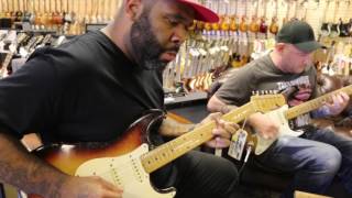 Kirk Fletcher amp Josh Smith playing a pair of Original 1958 Fender Stratocasters [upl. by Secor]