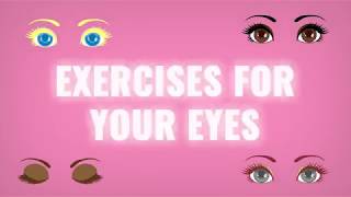 3 Exercises for Your Eyes  SHAPE [upl. by Coughlin]