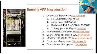 BGPOSPF with 100Mpps on amd64 VPP  Linux Control Plane [upl. by Tichon]