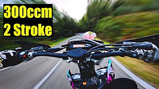 KTM EXC 300 SUPERMOTO  CRAZY SHORTY SOUND [upl. by Suoivatco]