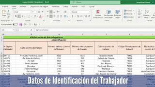 SISUB Llenado de Información del archivo Detalle de Trabajadores [upl. by Gayler178]