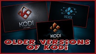 How To Download Older Versions Of Kodi [upl. by Lamrej]