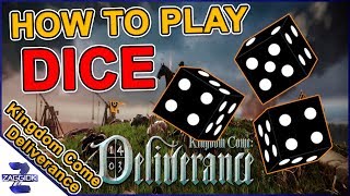 How to Play Dice Gambling Game Farkle Kingdom Come Deliverance [upl. by Atlante]