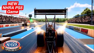 11000hp DRAGSTERS In NEW NHRA Drag RACING Speed For All PS5 Game [upl. by Nannette]