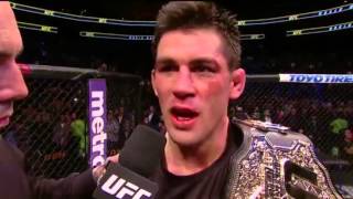 Fight Night Boston Dominick Cruz and TJ Dillashaw Octagon Interview [upl. by Fisoi]