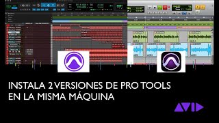 Como instalar Pro Tools 12 y Pro Tools 2018 o posterior en la misma maquina Windows [upl. by Edurtreg953]