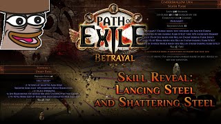 Path of Exile Impale Skill Reveals amp Couple New Uniques in 35 Betrayal [upl. by Ulric]