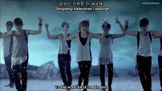 UKiss  Neverland MV Eng Sub with Hangul amp Romanization Lyrics [upl. by Ahsinit]