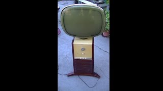 Philco Predicta Pedestal Diagnosis For Repair [upl. by Greta]