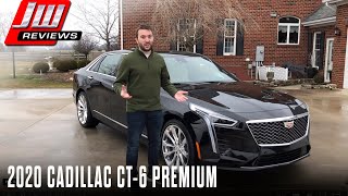 2020 Cadillac CT6 Premium Luxury with Super Cruise Review [upl. by Akinirt]