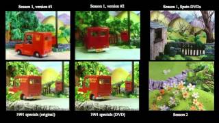 Postman Pat  Classic Series Intro Comparison 19811996 [upl. by Aiyn639]