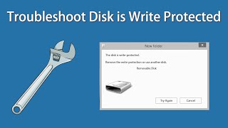 4 Super Effective Methods to quotThe Disk Is Write Protectedquot Problem on USB [upl. by Darcy]