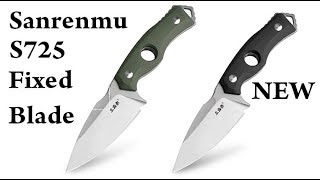 New Sanrenmu S725 Fixed Blade [upl. by Quiteris958]