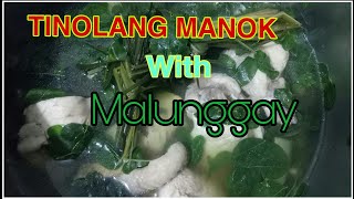 How To Cook Tinolang Manok With Malunggay [upl. by Kati]