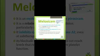 Meloxicam Uses Dosage and Side Effects Explained nsaids medical pharmacology [upl. by Rather]