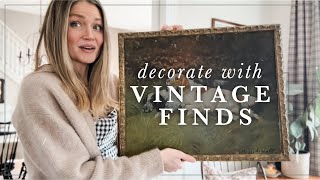 Add Vintage Charm Using Facebook Marketplace Finds [upl. by Ojaras]