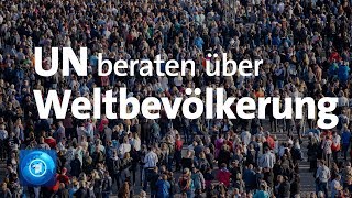 UNKonferenz Vereinte Nationen beraten über Wachstum der Weltbevölkerung [upl. by Papp32]