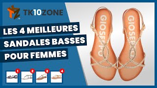 Les 4 meilleures sandales basses pour femmes [upl. by Akiehs]