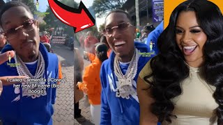 Corey Ran Down By Big Boogie Fan 😱 Queen amp Clarencequotshaded” by Chris Sails🤬😳Chris Tea Gets Clocked🤬 [upl. by Evetta]