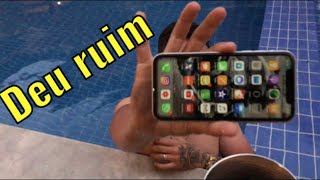 IPHONE XR É A PROVA DAGUA [upl. by Anaet]