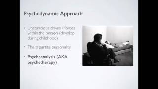 Psychodynamic Approach  Sigmund Freud  AQA Psychology [upl. by Aerdnael]