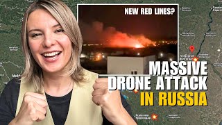 MASSIVE DRONE ATTACK ON RUSSIA KRASNODAR ROSTOV VORONEZH VOLGOGRAD Vlog 820 War in Ukraine [upl. by Evanne]