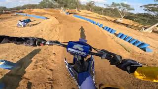 YZ250 at Nowra Motoplex NSW [upl. by Ylremik359]