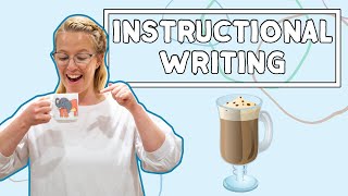 Instructional Writing For Kids  English For Kids [upl. by Nickey]