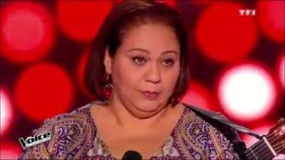 Samira Brahmia The Voice France TF1 Hine tesfar alaachia [upl. by Ellenaej462]