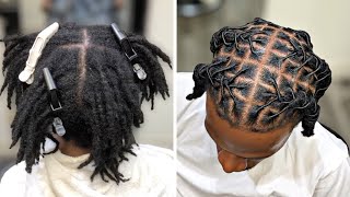 11 Loc Styles amp Retwists  Dreads By Olenda Styles [upl. by Annairdna52]