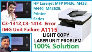 HP SAMSUNG ERROR CODE C31414 C31412HP M42625 ERROR CODE RED LIGHT BLINKING PROBLEM SOLVED [upl. by Madda]