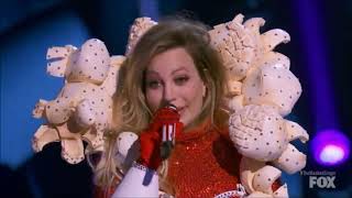 PopCorn aka Taylor Dayne Compilation on Masked Singer [upl. by Sudaorb]