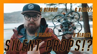 Stop WASTING Money On The 5  6 amp 8 Blade Props For Cinewhoops  TEST [upl. by Anerat]